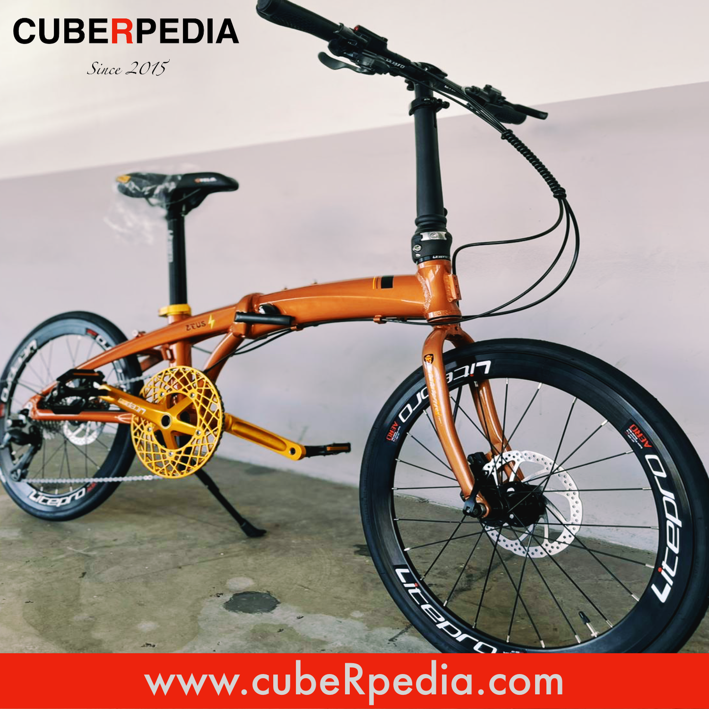 TITAN Zeus with 10 Speed Shimano Tiagra - Rose Gold