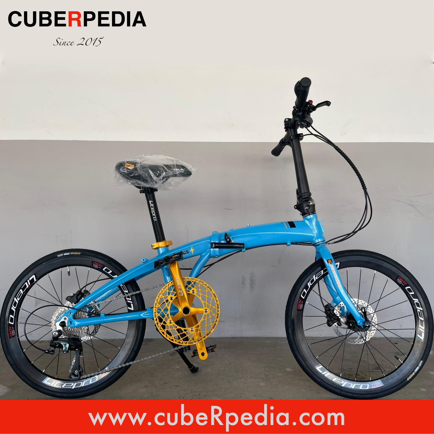 TITAN Zeus with 10 Speed Shimano Tiagra - Sky Blue