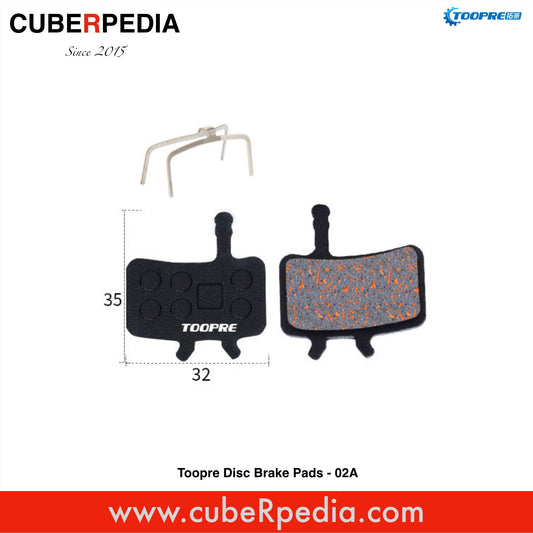 Toopre Disc Brake Pads - 02A