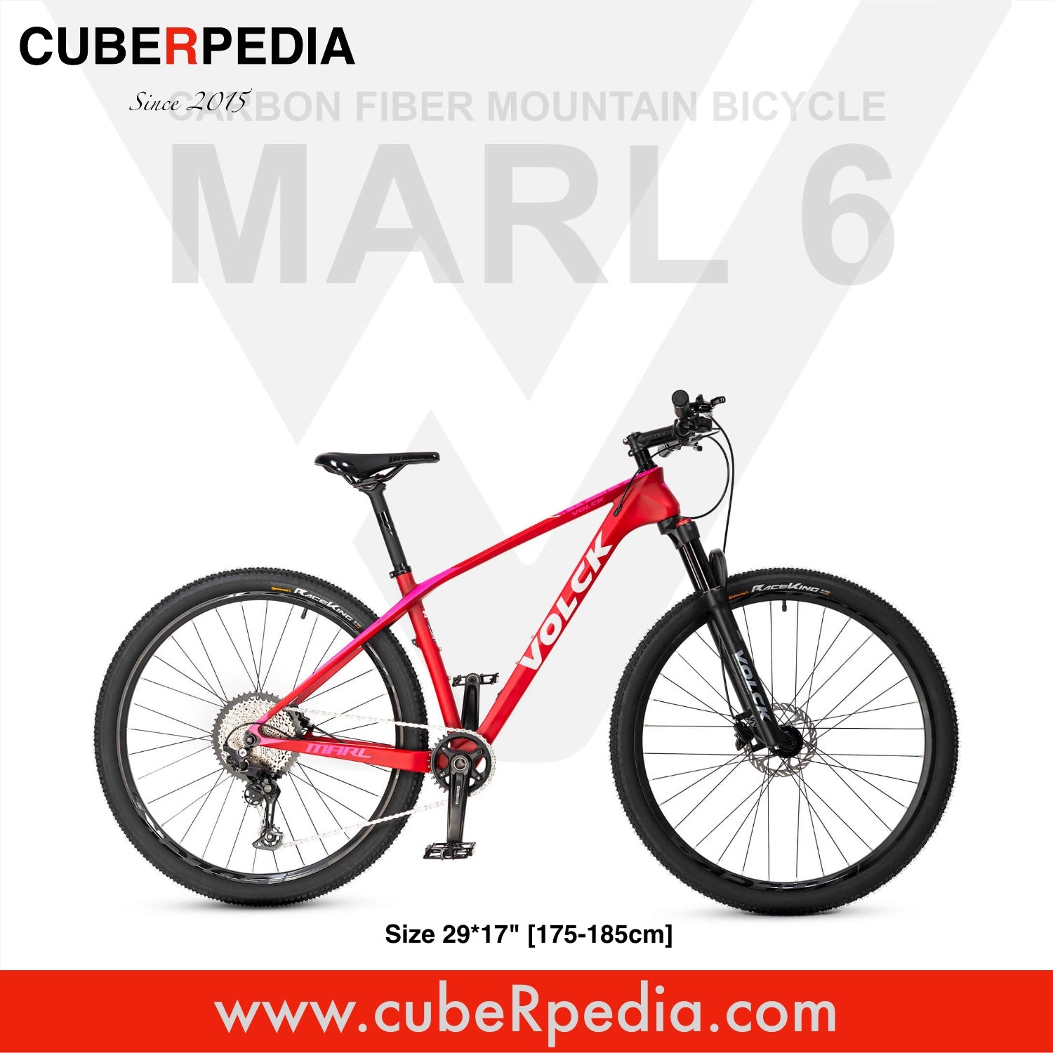 VOLCK Marl 6 Carbon Fiber Mountain Bike 29