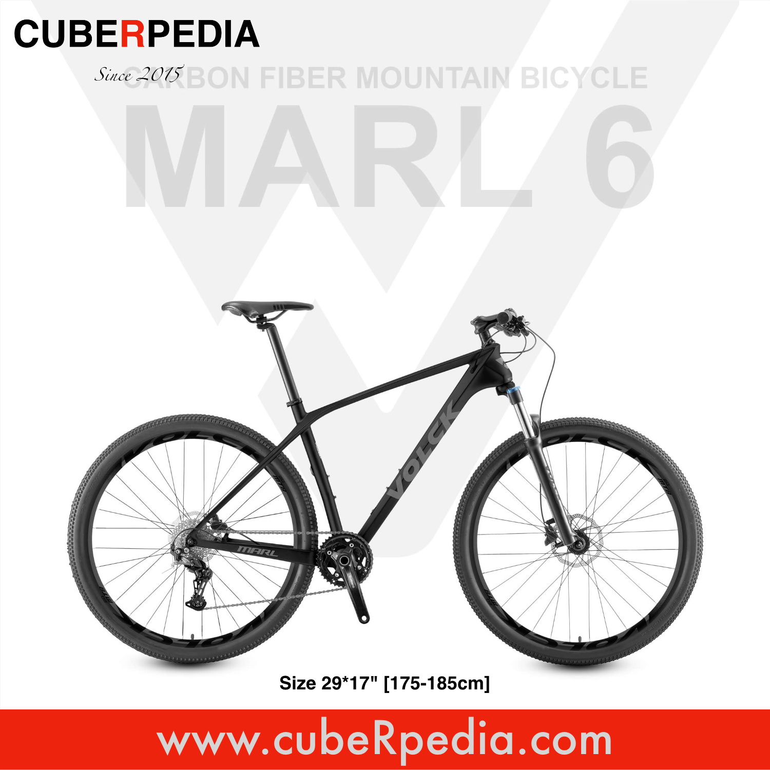 VOLCK Marl 6 Carbon Fiber Mountain Bike (29