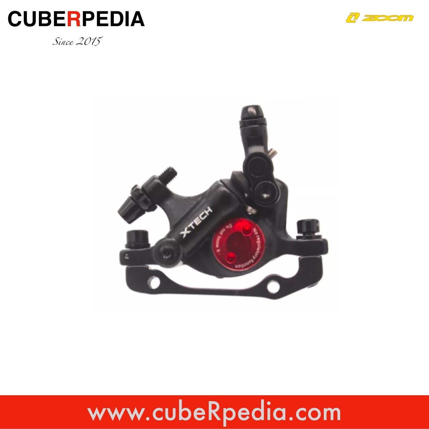 ZOOM XTECH Hybrid Hydraulic Brake Caliper - Black