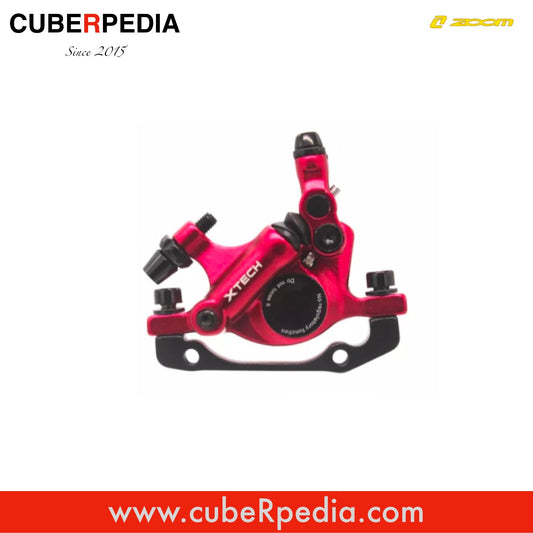 ZOOM XTECH Hybrid Hydraulic Brake Caliper - RED