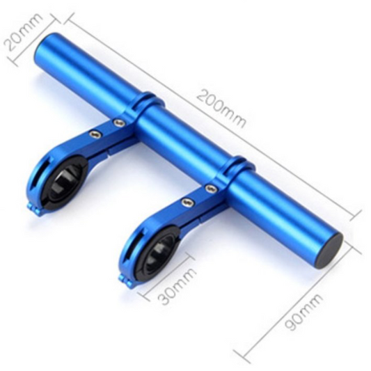 Extender Bar Holder - Long Dual Blue