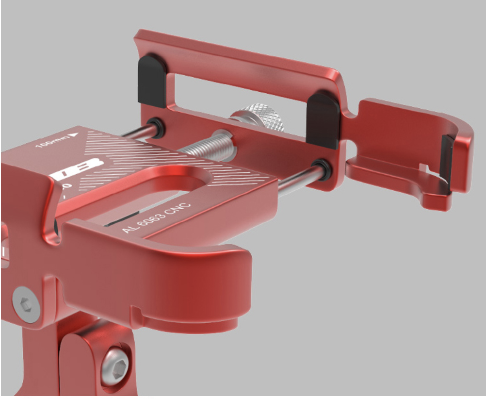 GUB P30 Phone holder - Red