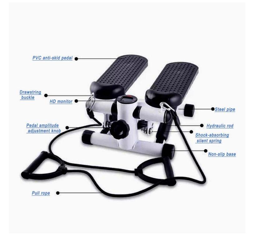 Premium Stepper Machine with LCD Display