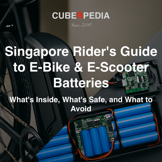 Singapore Rider’s Guide to E-Bike & E-Scooter Batteries: What’s Inside, What’s Safe, and What to Avoid