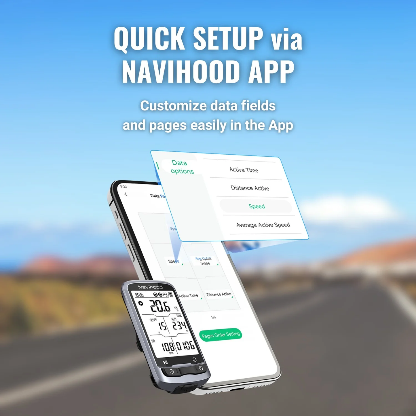 Navihood L4 GPS Bike Computer