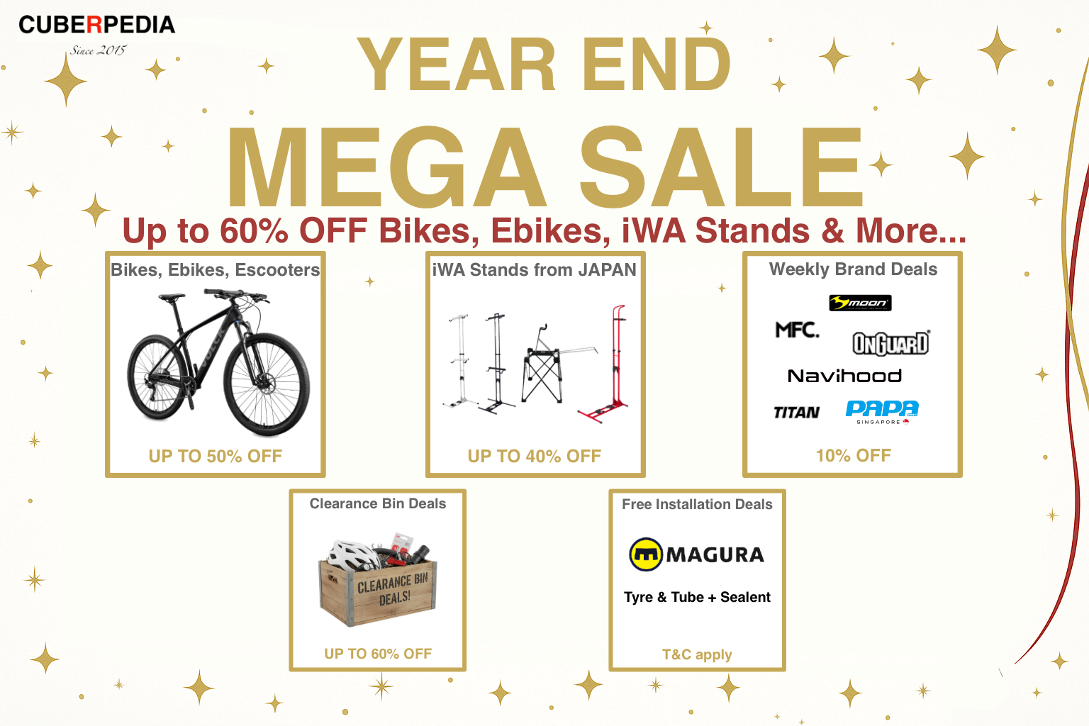 cubeRpedia Year End Mega Sale