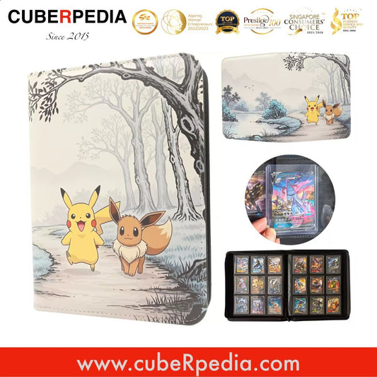 Pokémon | Pikachu & Eevee 360-Pocket Zipper Binder | 9-Pocket Card Album - product photo 1