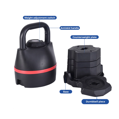 TITAN Adjustable Kettlebell 18kg