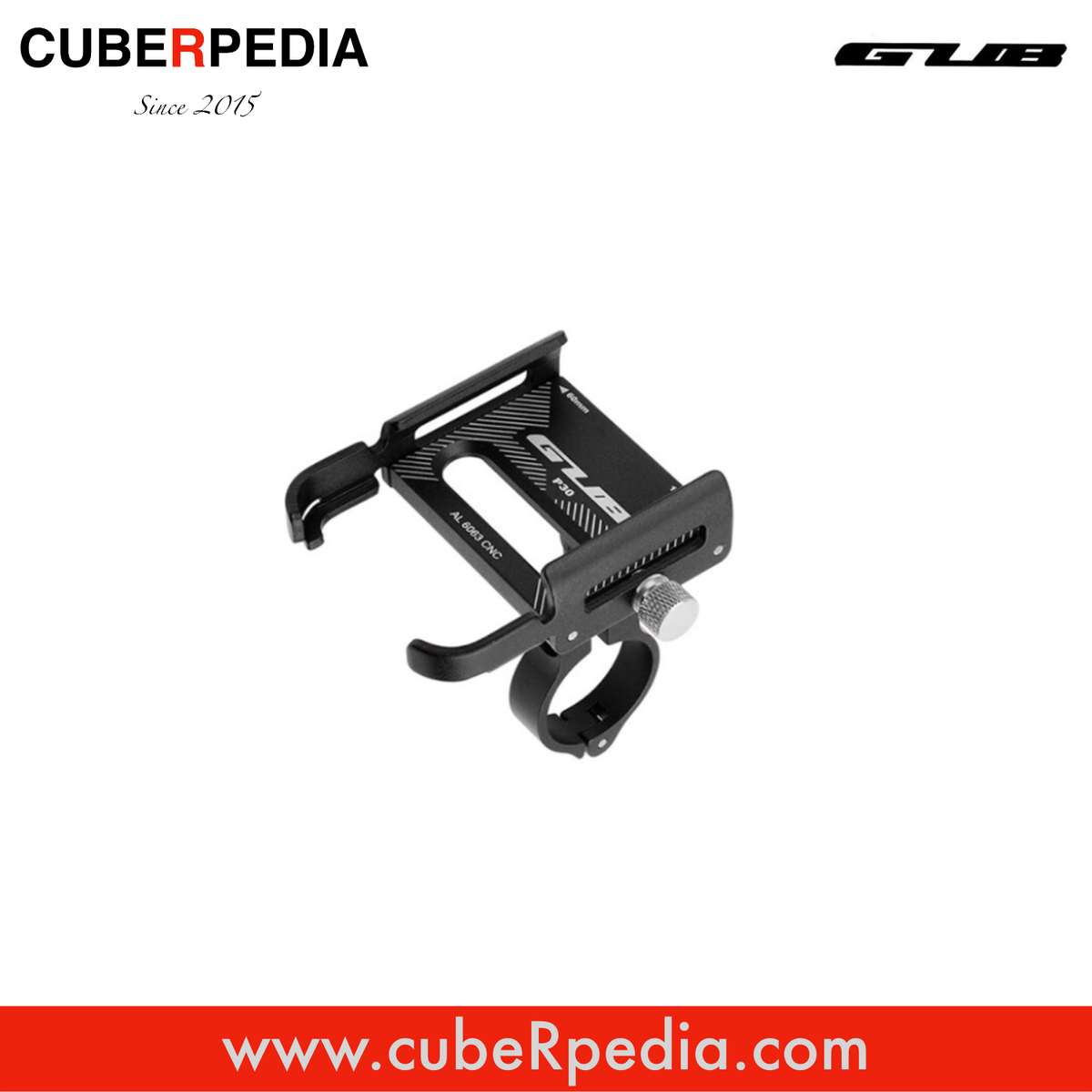 GUB P30 phone holder in black included free.