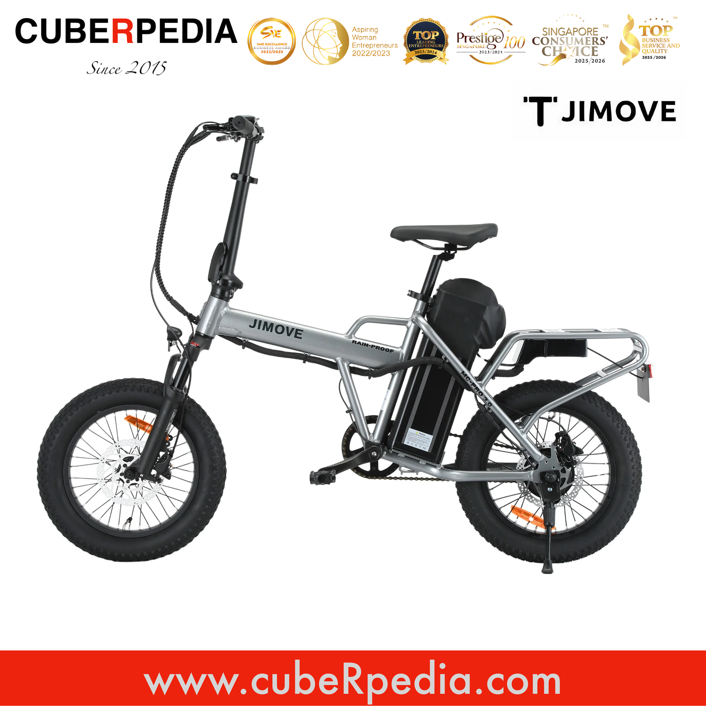 JIMOVE MC PRO 3.0 Air-Suspension & RainProof