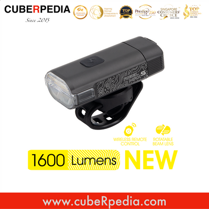Moon RIGEL MAX-S 1600 Lumens Bicycle Front Light