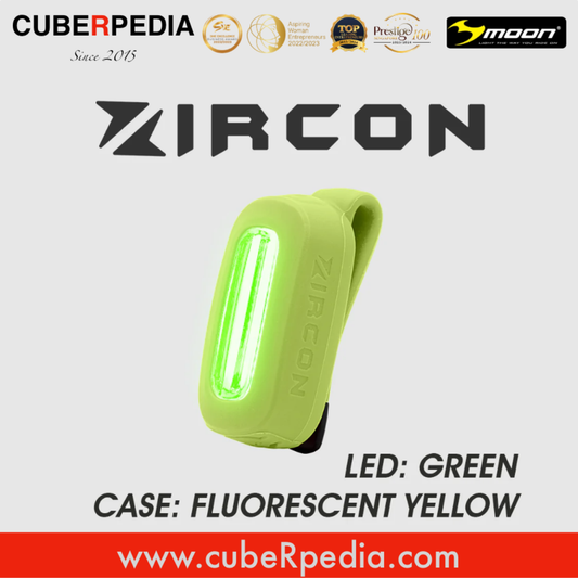 Moon ZIRCON Bicycle Running Sports Versatile Lights - Green