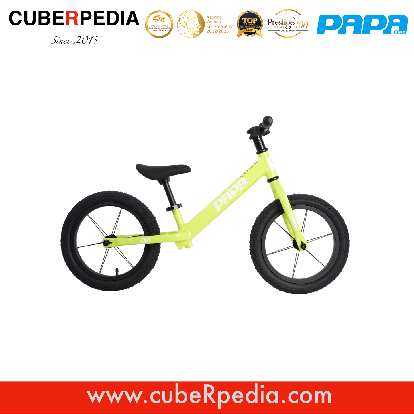 PAPA BIKE ONE 14" - Green