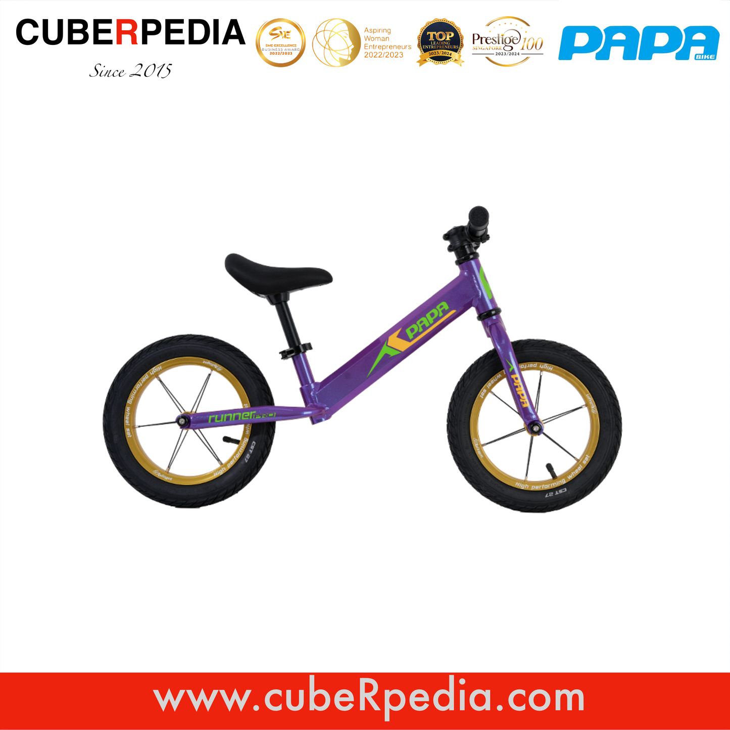 PAPA BIKE Runner Pro Plus 2024 - Purple