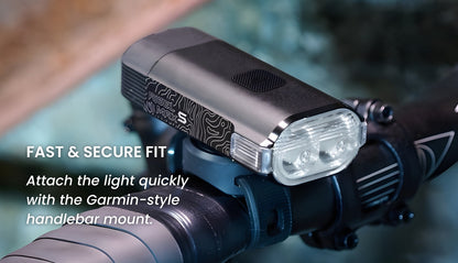 Moon RIGEL MAX-S Garmin-style handlebar mount