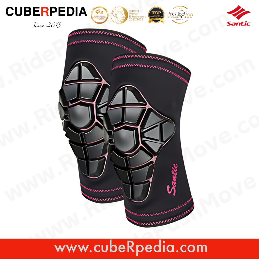 Santic Knee Guards - Pink