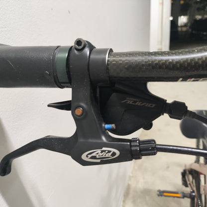 [20] Titan Vertron 9-Speed Foldable Bicycle (Light Pink) [Used]