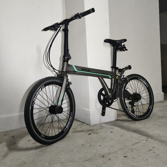 [21] SAVA Z3 Carbon Foldable Bicycle [DEMO]