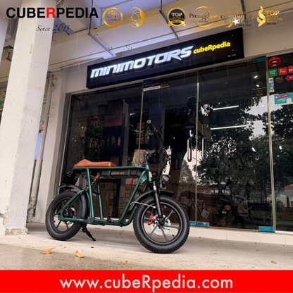 Drive S3 Green with original transparent cubeRpedia template