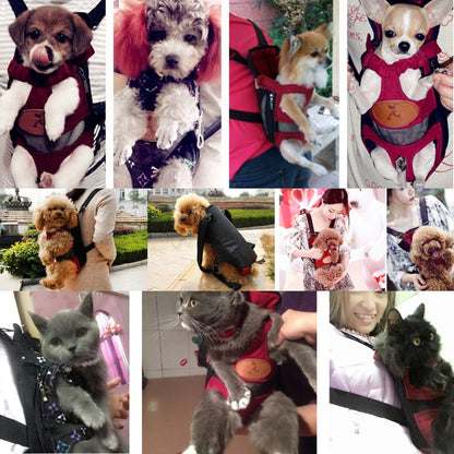 HOOPET Dog/Cat Backpack Carriers - Small