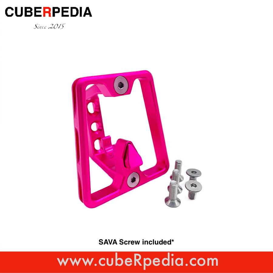 2/3-Hole Aluminum Block Adapter - Pink