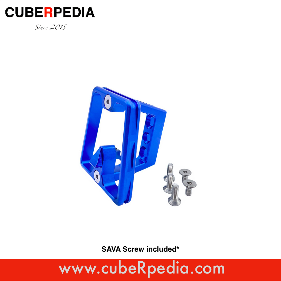 2/3-Hole Aluminum Block Adapter - Blue