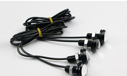 12V 23mm Eagle Eye LED Light - Yellow