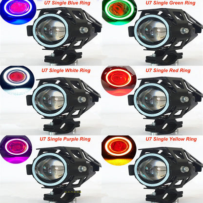 U7 Angel Eye Cree LED Light - Red Single
