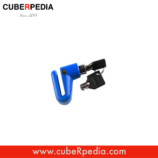 Anti-Theft Disc Lock - Blue