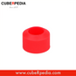Colourful Rubber Grip Ring - Red