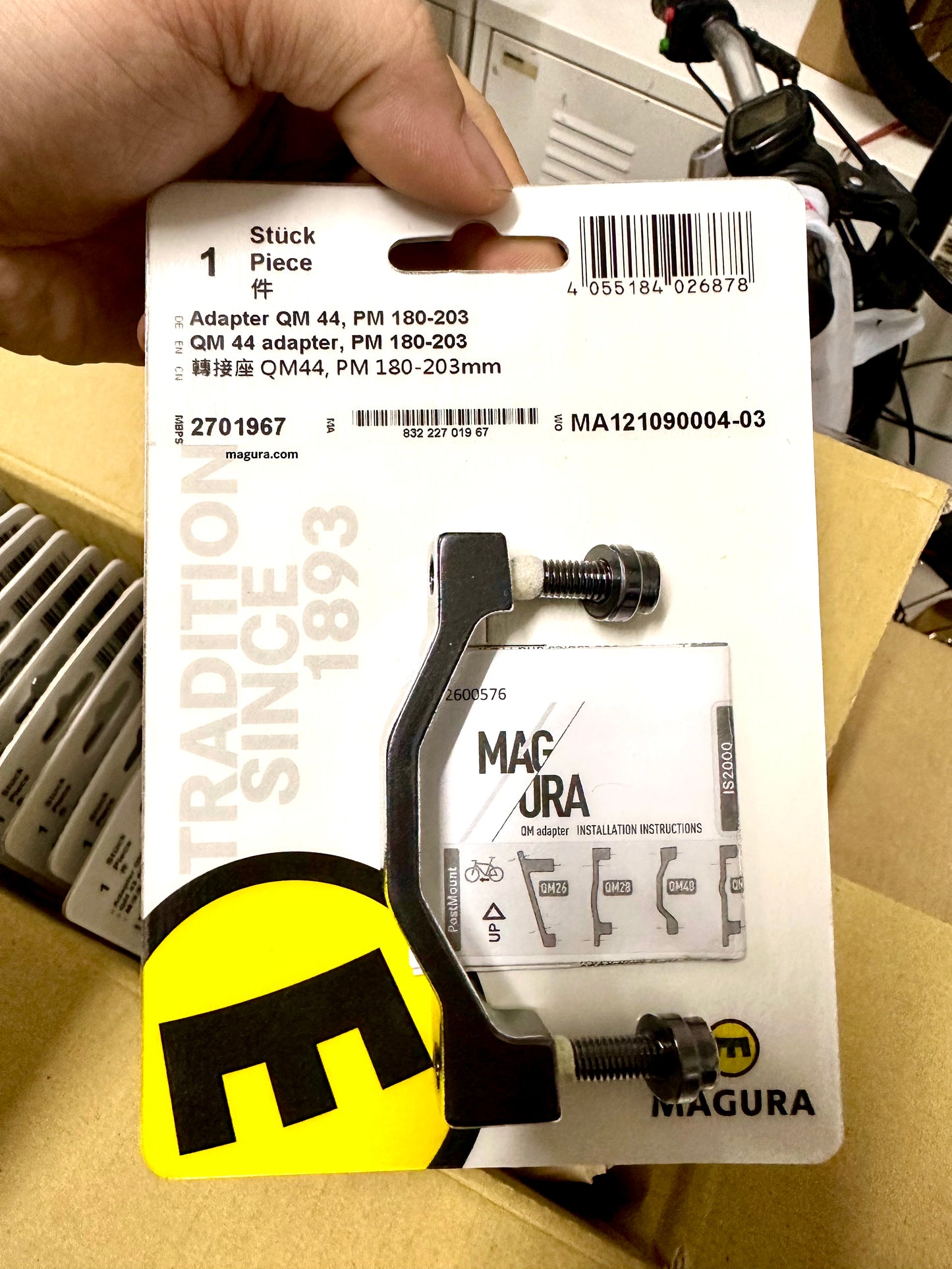Magura Brake Adapter - QM 44