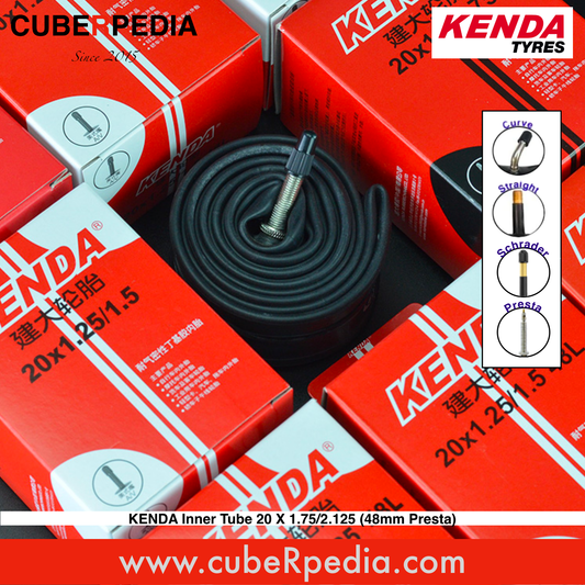 KENDA Inner Tube 20 X 1.75/2.125 (48mm Presta)