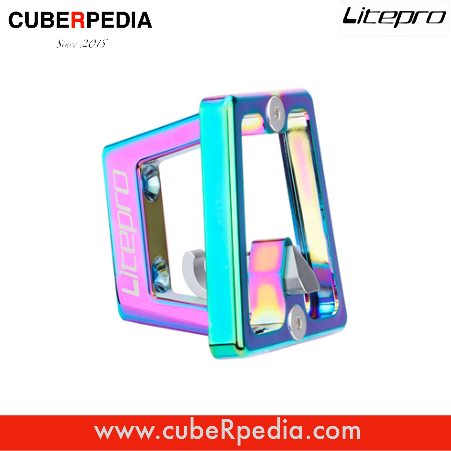 LitePro 2-Hole Aluminum Block Adapter - Oil Slick