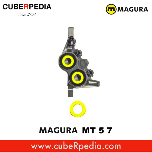 Magura Caliper Cover Kits Colour Ring 5/7 YELLOW