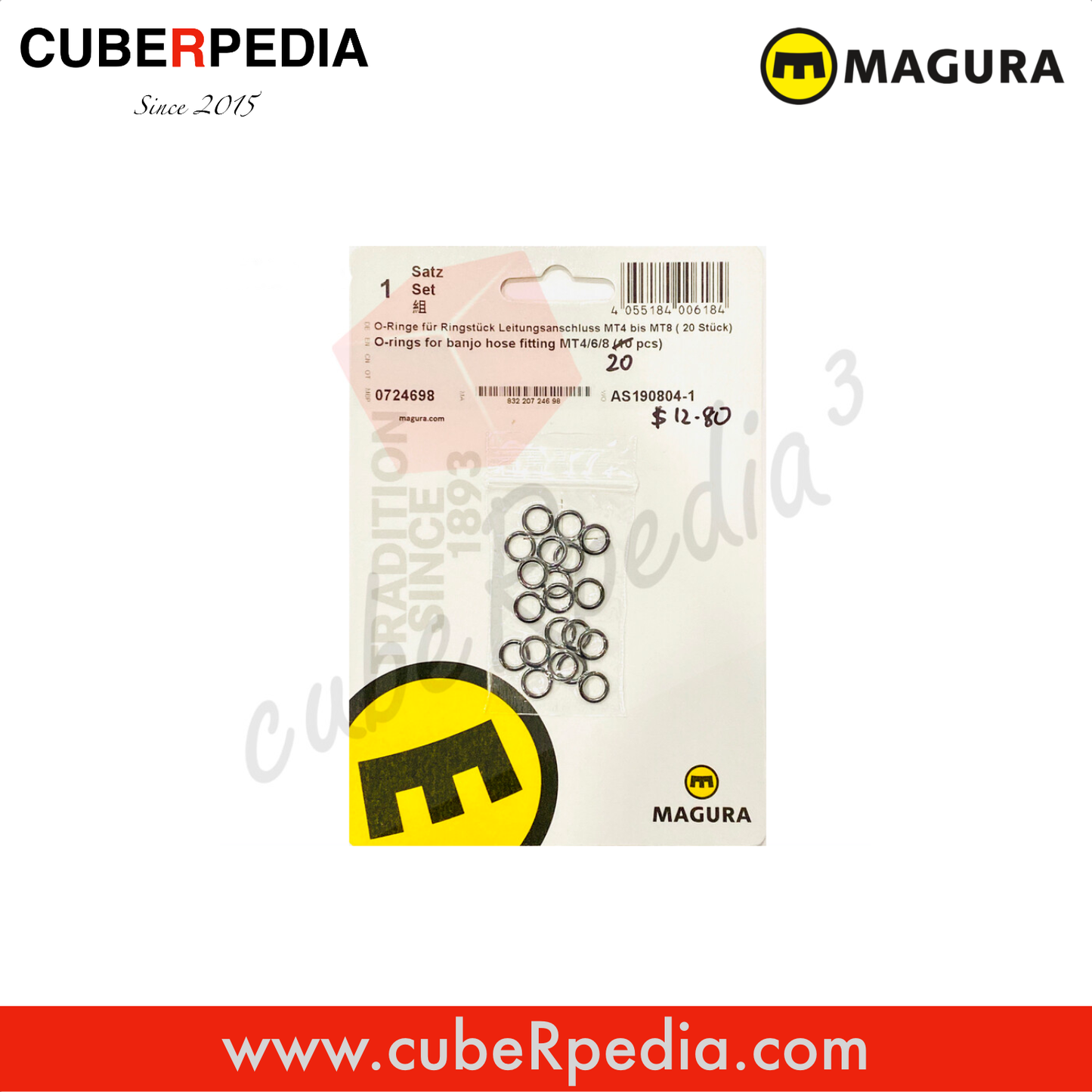 Magura O-Ring for banjo hose fitting (20 pieces)