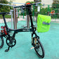 Bicycle Front Basket Bag with Rain Cover