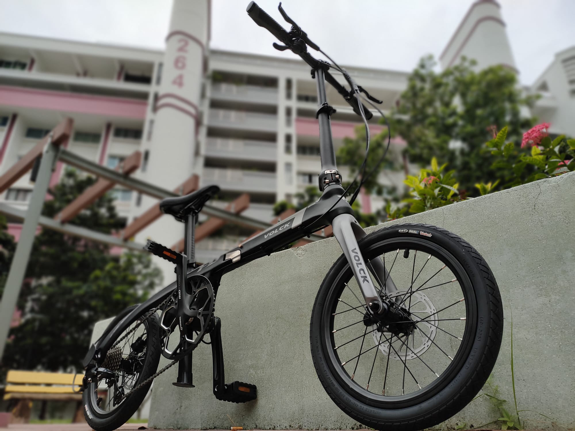 Volck best sale folding bike