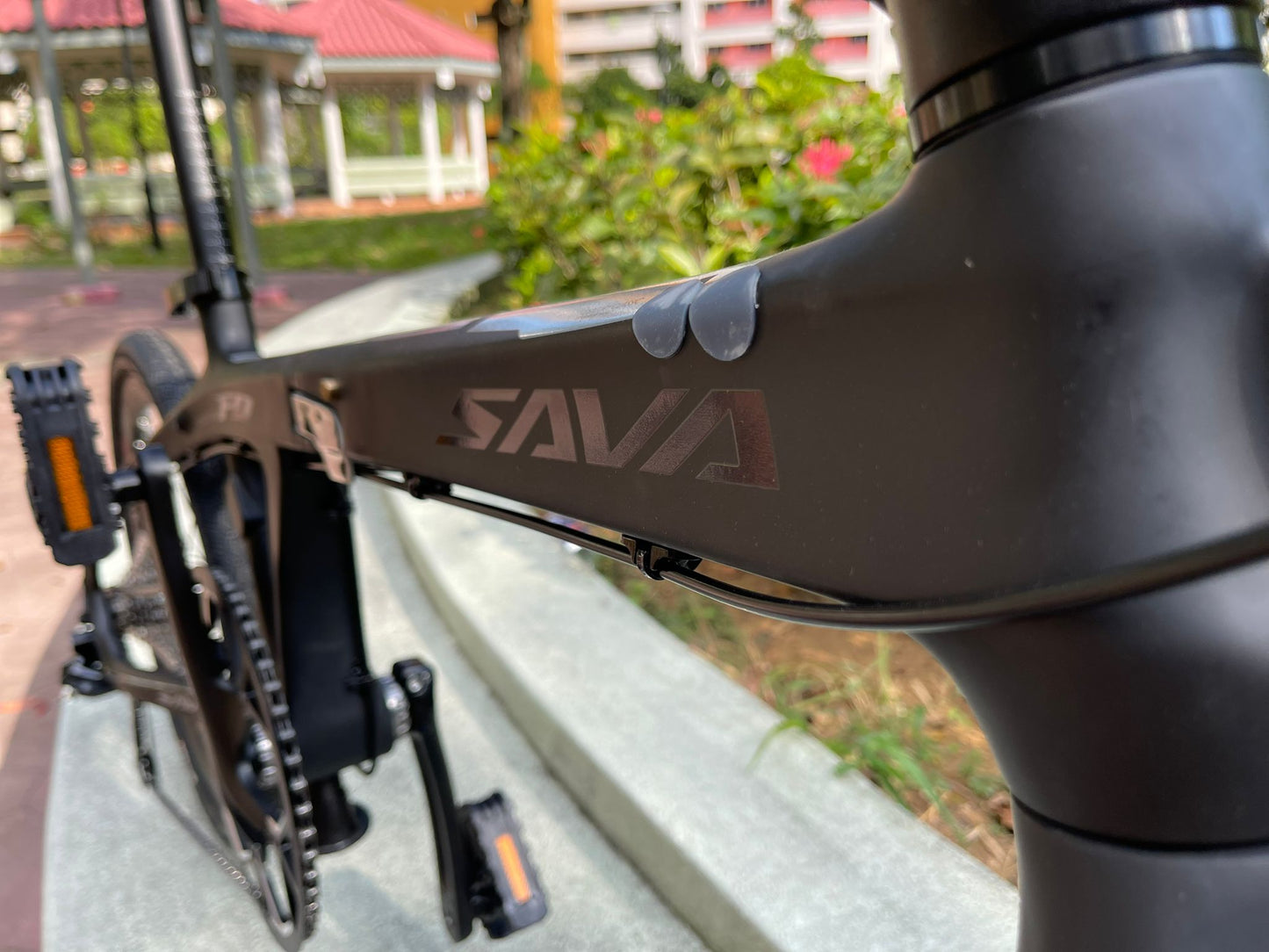 Sava Z1 Carbon Fiber 20" Bicycle Black / Grey