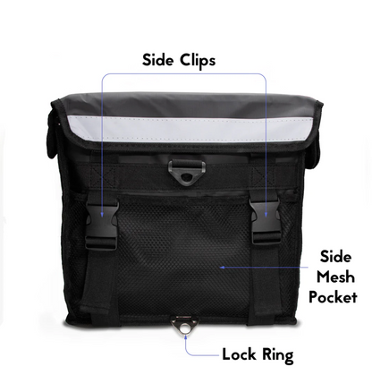 MFC 26L MAGNETO V3 Mini Series Magnetic and Zip with Lock Ring Sling Food Delivery Thermal Bag