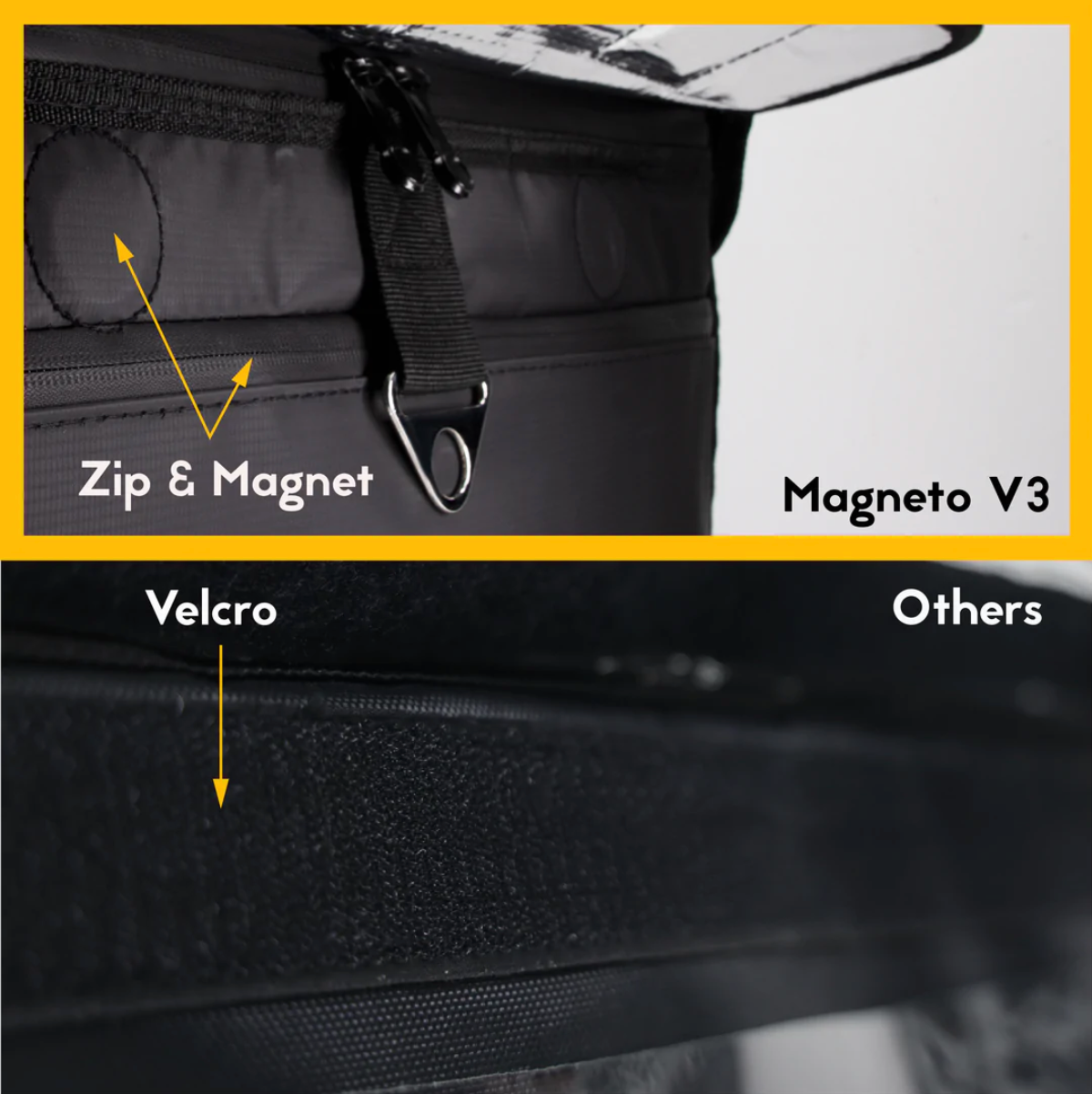 MFC 26L MAGNETO V3 Mini Series Magnetic and Zip with Lock Ring Sling Food Delivery Thermal Bag