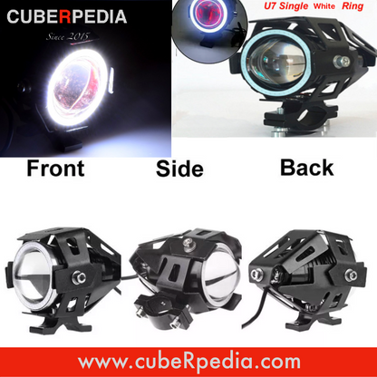 U7 Angel Eye Cree LED Light - White Single