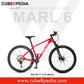 VOLCK Marl 6 Carbon Fiber Mountain Bike (29" x 17") - Matte Red