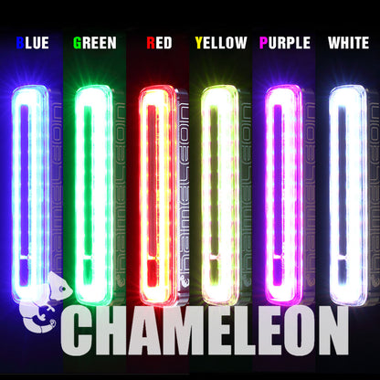 Moon Nebula 65 Lumens USB Rechargeable Chameleon Bicycle Bike Light