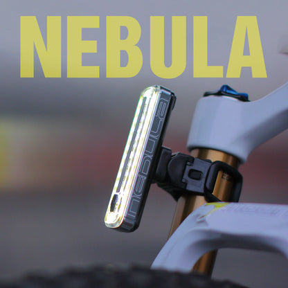 Moon Nebula 240 Lumens USB Rechargeable White Bicycle Bike Light (2020ver)